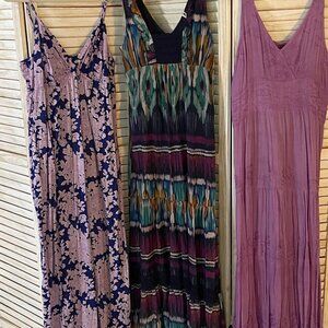 10 MAXI & MIDI DRESSES XL L